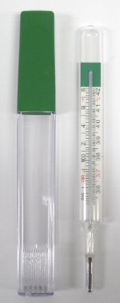 mercury glass thermometer