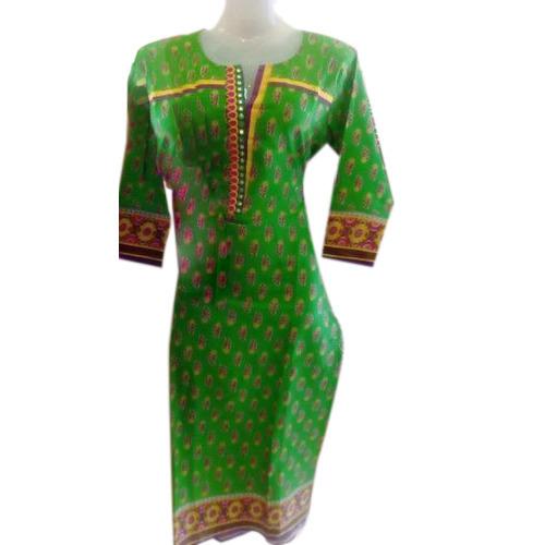Ladies Printed Kurti, Occasion : Party Wear, Casual Wear