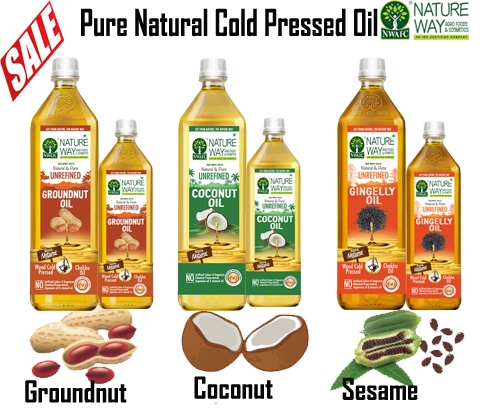 Pure Natural Cold Pressed Cooking Oil