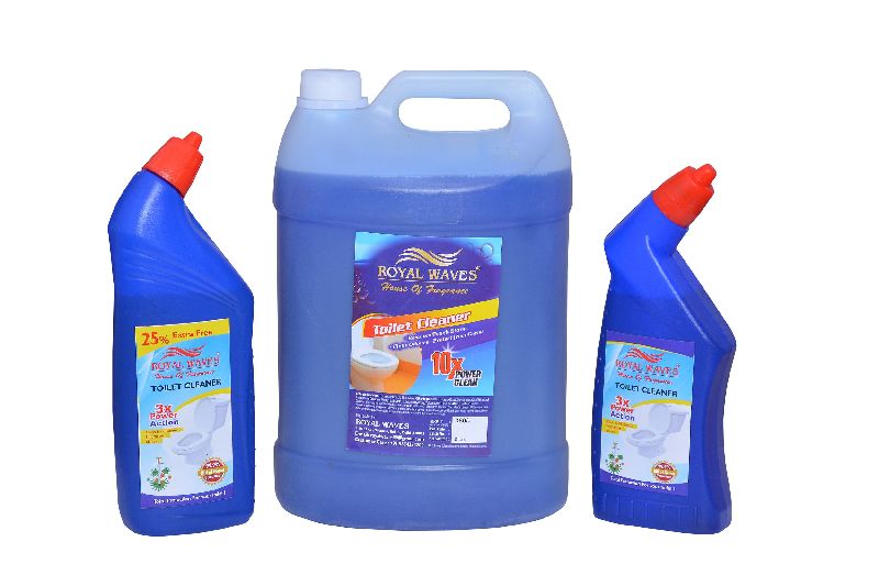 Royal Waves Toilet Cleaner, Packaging Type : Plastic Bottle, Plastic Can