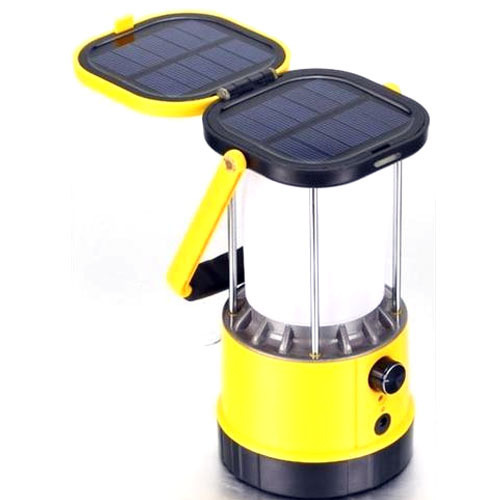 Plastic Solar Camping Light, Feature : Fine Finished, Pattern