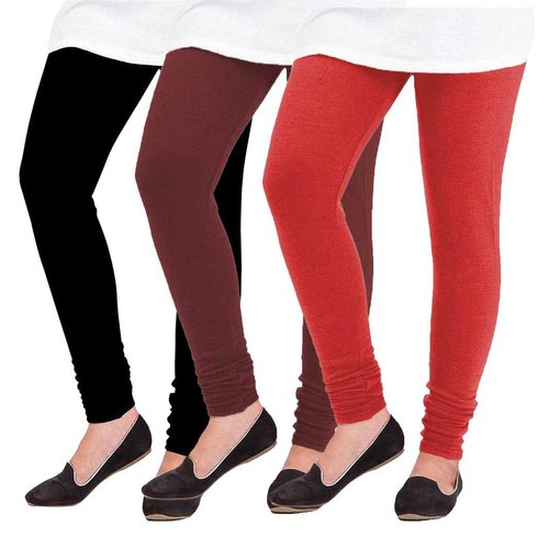 Plain Woolen Churidar Leggings, Occasion : Casual Wear