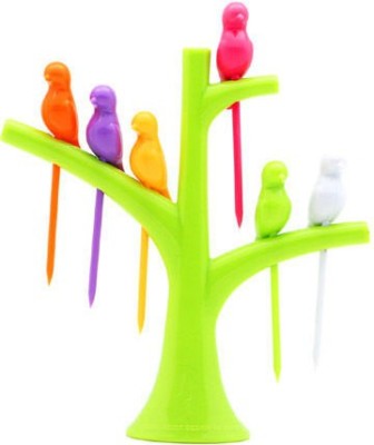 Plastic Bird Fruit Fork, for Home, Hotel, Feature : Easy To Use, Light Weight