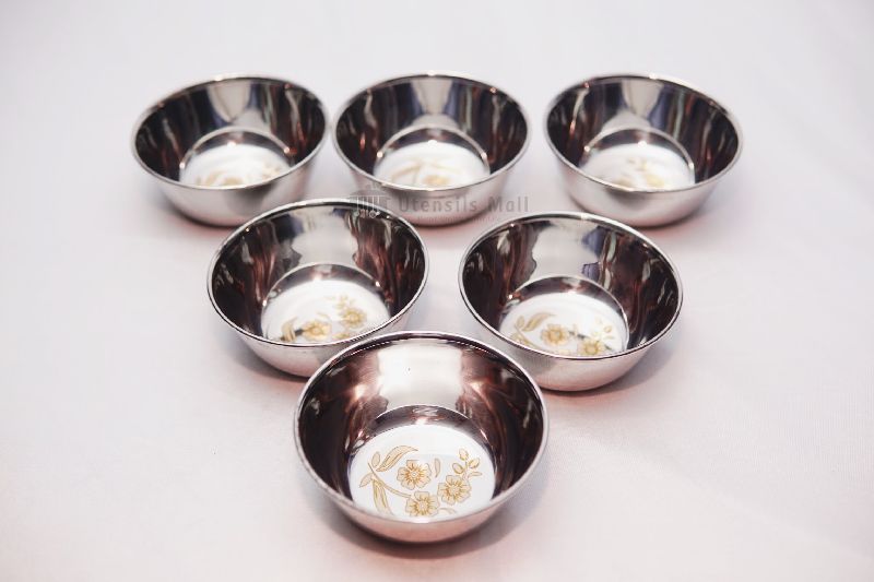 Round Stainless Steel Bowl, for Gift Purpose, Home, Feature : Corrosion Resistant