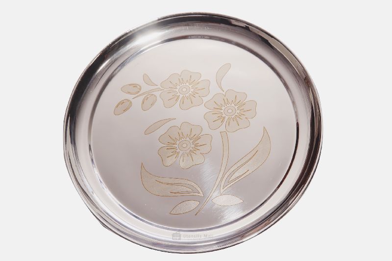 Stainless Steel Dinner Plate