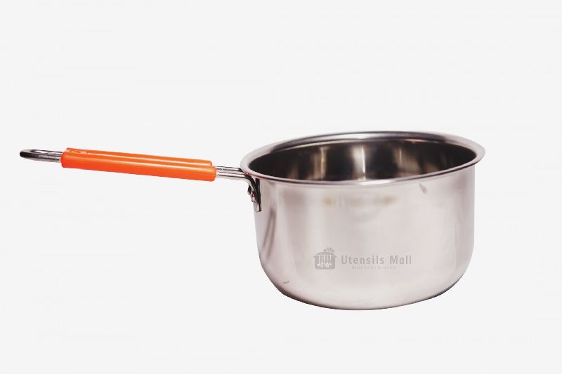 stainless steel saucepan