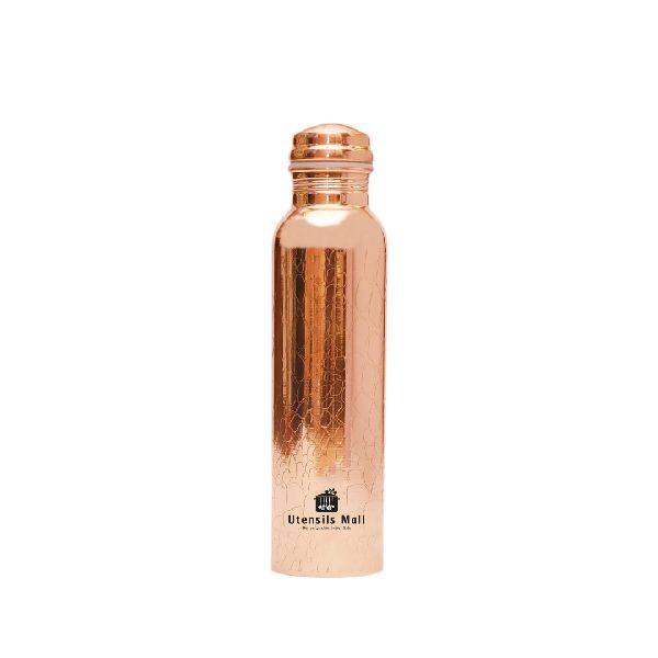 Vanilla Texture Copper Water Bottle, Feature : Lite Weight