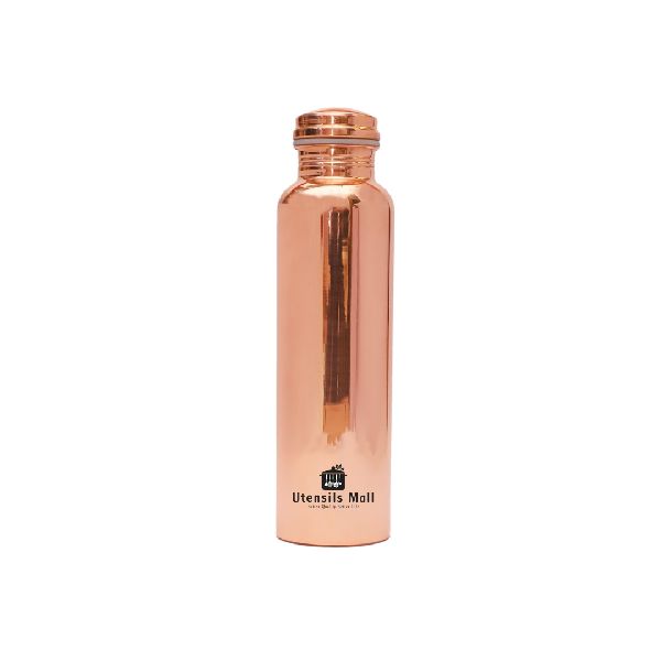 Winsome Mirror Copper Water Bottle, Feature : Hard Structure