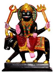 Marble Shani Dev Statue