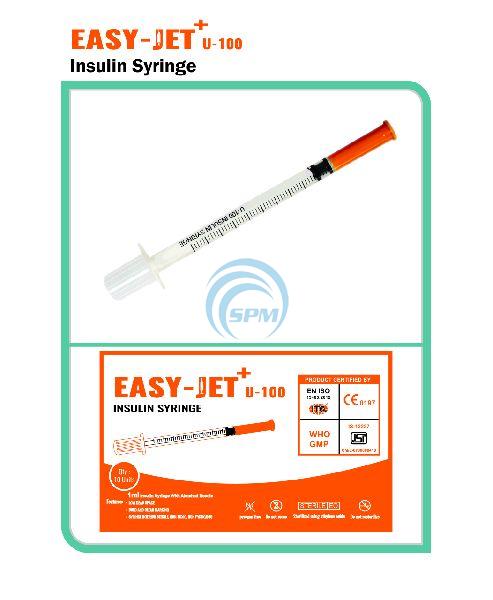 Easy Jet U 100 Insulin Syringe Buy Easy Jet Insulin Syringe In Noida Uttar Pradesh