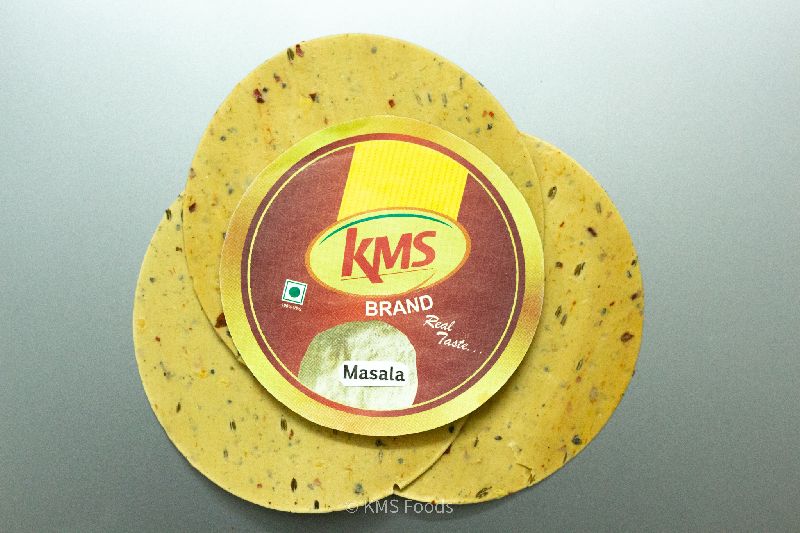 Masala papad, Packaging Type : Plastic Packet, Plastic Pouch