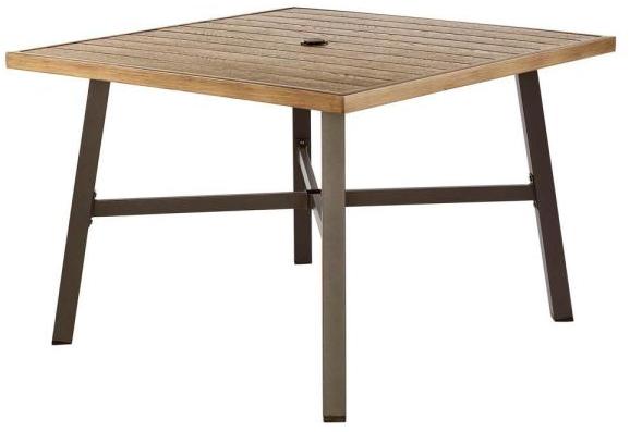 Galvanized Square Table, for Cafe, Hotel, Size : Multisizes