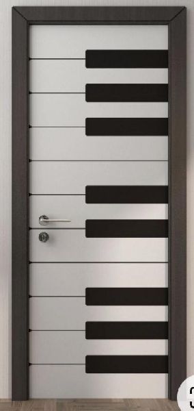 metal galvensied door style with piyano...