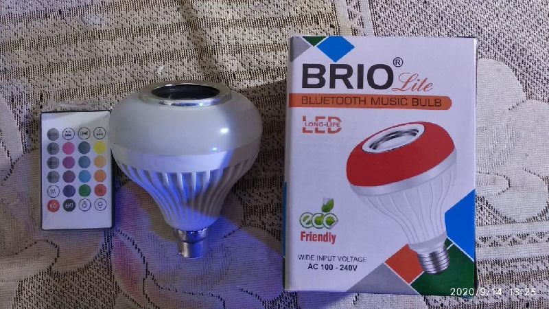 Plastic LED moving bulb