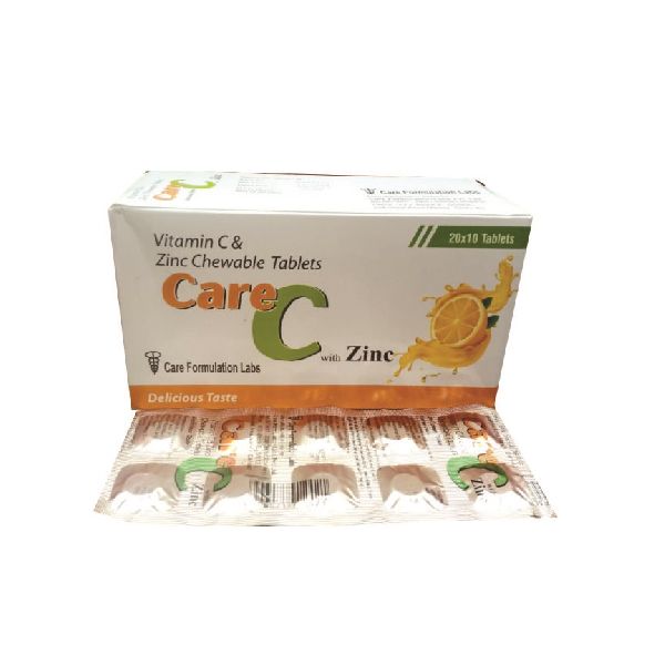 Care C With Zinc, Packaging Type : Box