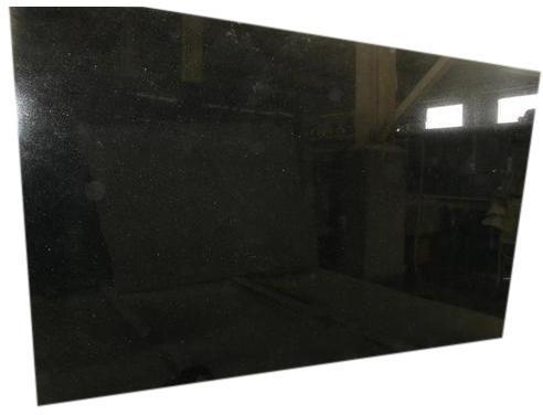 Polished Absolute Black Granite Slab, for Countertop, Flooring, Hardscaping