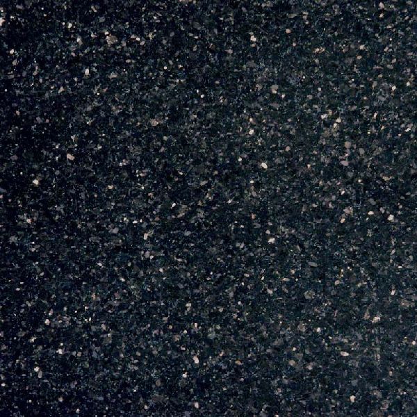 Rough-Rubbing Black Galaxy Granite Slab, for Flooring