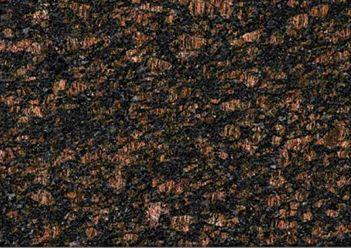 Rough-Rubbing Tan Brown Granite Slab, Size : 12x16ft