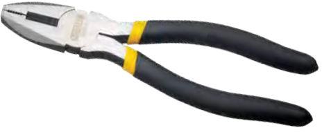 Stanley Manual Metal Basic Linesman Pliers, for Domestic, Industrial, Color : Black