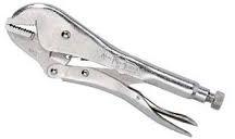 Manual Metal Straight Jaw Locking Pliers, for Domestic, Industrial, Color : Silver