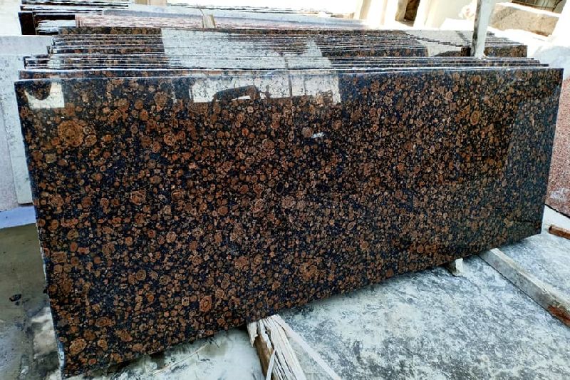 Polished Baltic Brown Granite Slabs, Size : Standard