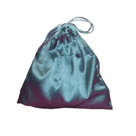 Tokra Multicolor Satin Drawstring Bag, for Gift, Technics : Attractive Pattern, Washed