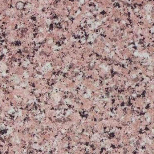 Rectangular Rosy Pink Granite Stone, for Flooring, Kitchen Countertops, Steps, Feature : Non Slip