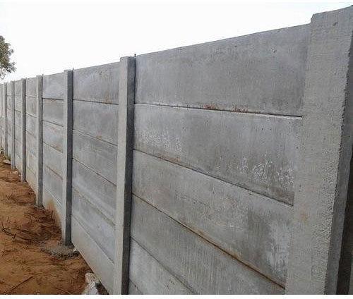 Polished Cement RCC Boundary Wall, for Construction, Size : Standard