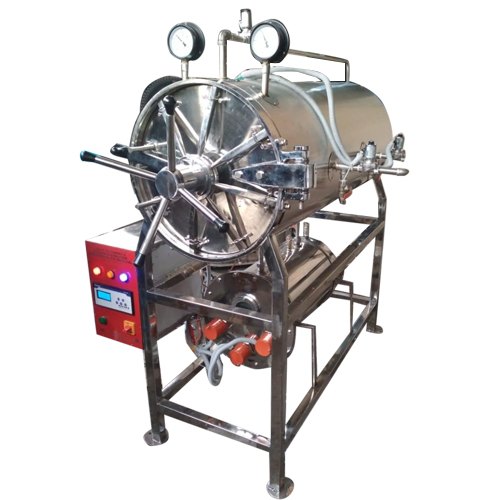 Stainless Steel Horizontal Autoclave, Power : 1-3kw