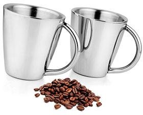 Polished Plain Stainless Steel Coffee Mug, Style : Contemproray
