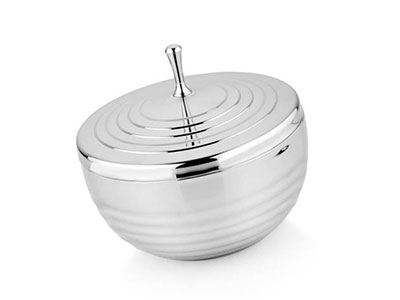 Stainless Steel Wave Serving Bowl