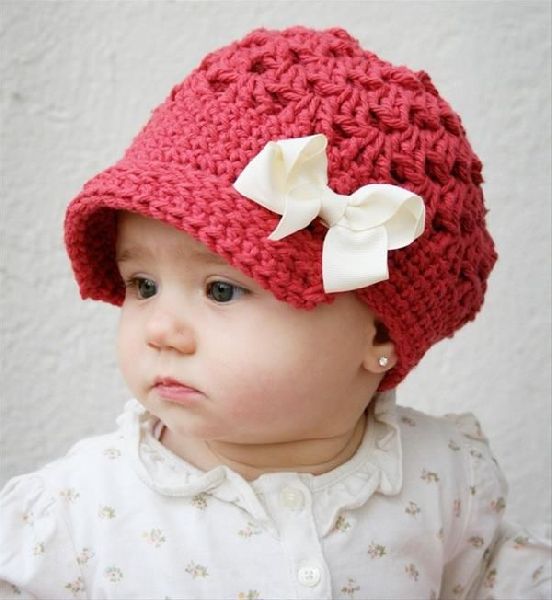 Plain Baby Crochet Cap, Feature : Easily Washable