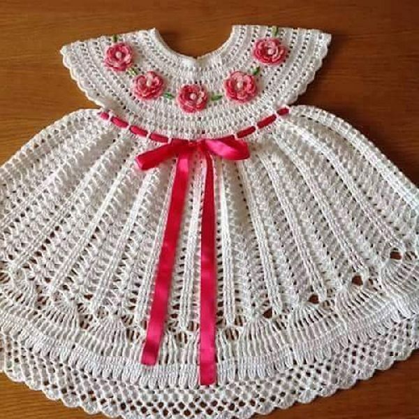 Crochet ki frock ke on sale design