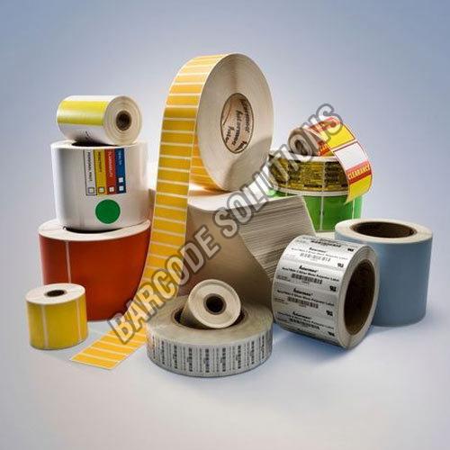 Printed Colored Barcode Label, Roll Length : 10-20 m