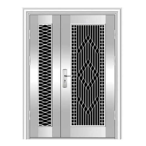 Rectangular Polished Stainless Steel Door, for Home, Hospital, Office, Feature : Dust Proof
