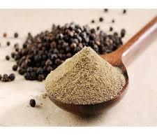 Raw Black Pepper Powder, Color : Brown