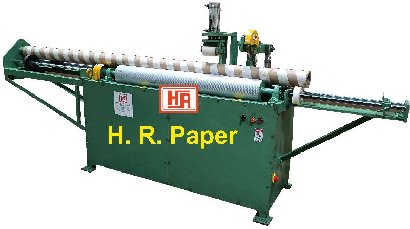 Semi Automatic Paper Core Cutting Machine, For Less Power Consumption, Overall Length : 10.5 Ft. X 2.5 Ft.