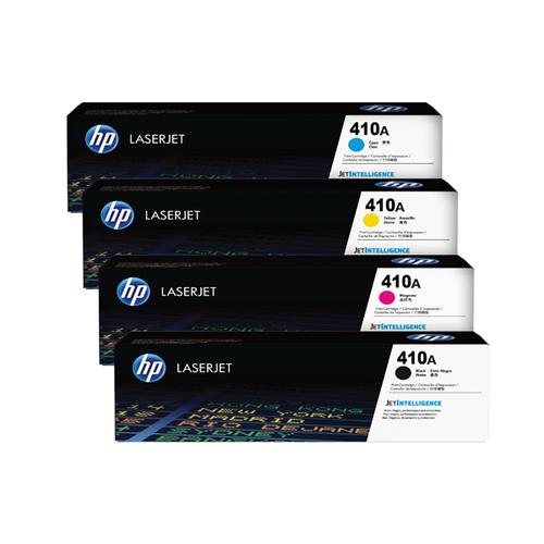 hp cartridges 410a multi colours