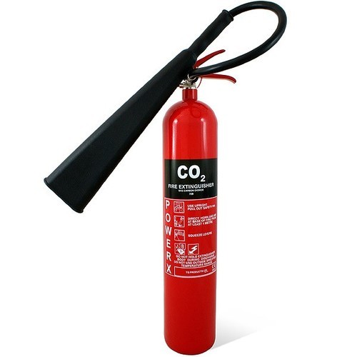 Cylindrical Mild Steel Co2 Fire Extinguisher, for Office, Specialities : Easy To Use