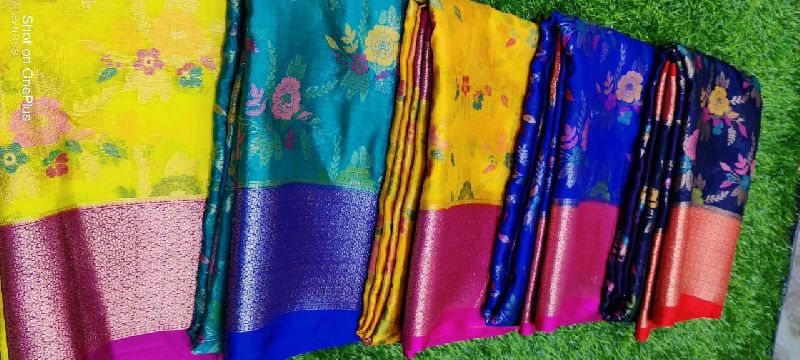 Pure Silk Bhagalpuri Sarees, Feature : Easy Wash, Shrink-Resistant