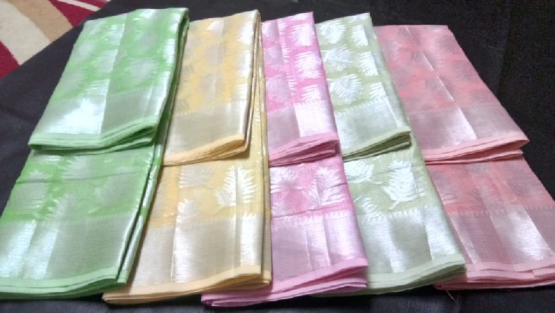 Bhagalpuri Tussar Silk Sarees, Occasion : Wedding Wear