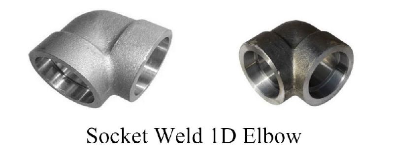 Metal Polished Socket Weld 1.5D Elbow, for Pipe Fittings, Grade : ASME B16.11 / BS3799