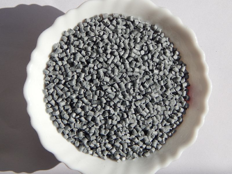 Circle Nylon 6 Grey Granules, for Auto Parts, Injection Molding, Feature : Heat Resistance