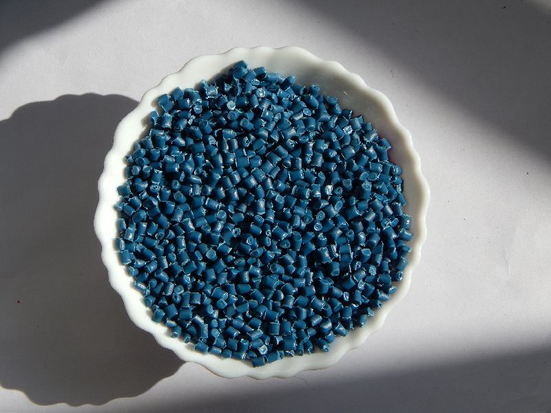 Round Blue HDPE Drum Granules, for Blow Moulding, Grade : Extrusion Grade