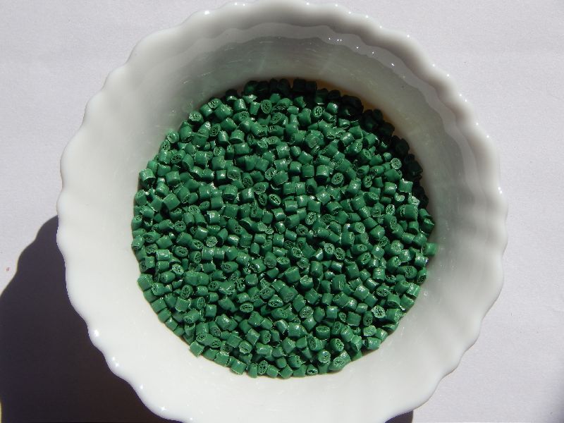 Green HDPE Injection Molding Granules
