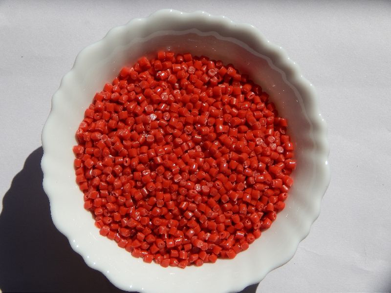 Round Red HDPE Crate Granules, for Blow Moulding, Grade : Extrusion Grade