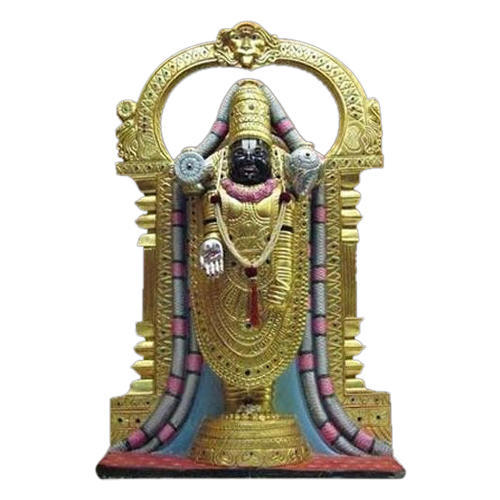 Polished Metal Marble Tirupati Balaji Statue, Size : Multisize