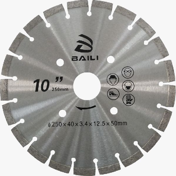 10 Inch Baili Granite Cutting Blade, Certification : ISI Certified