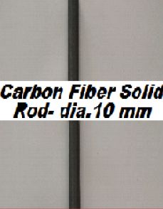 10 mm Carbon Fiber Solid Rods, Certification : ISI Certified