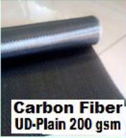 200 GSM UD-Plain Carbon Fiber Fabric